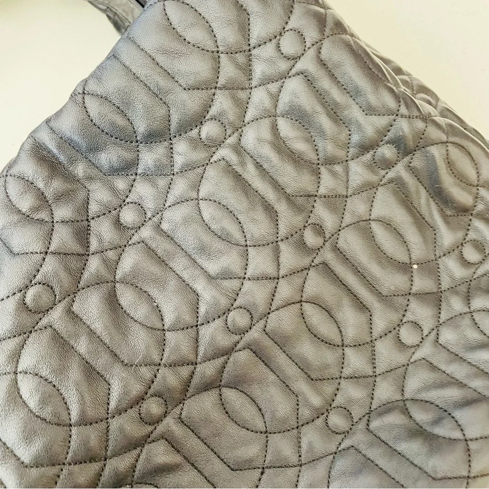 Donald J. Pliner Quilted Hobo Bag